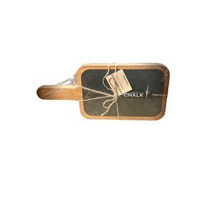 Slate Cheese Paddle‎ with Chalk Size 14X6X1